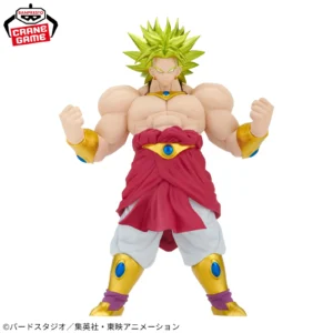 dragon ball z broly super saiyan figure blood of saiyans banpresto originale