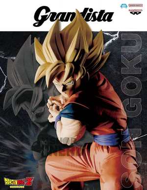 goku che carica onda energetica | grandista