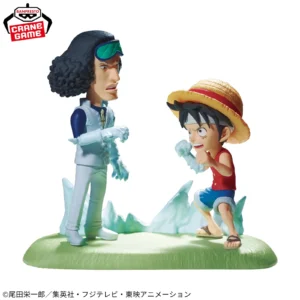 monkey d. luffy vs kuzan one piece world collectible figure log stories
